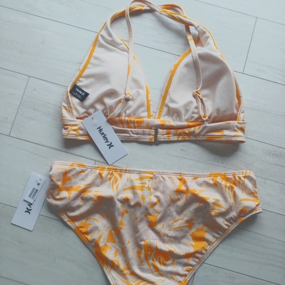 HURLEY NEW Tropical Sunburst Bikini Set - Picture 11 of 11